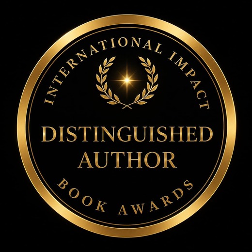 International Impact Book Awards Distinguished Author emblem